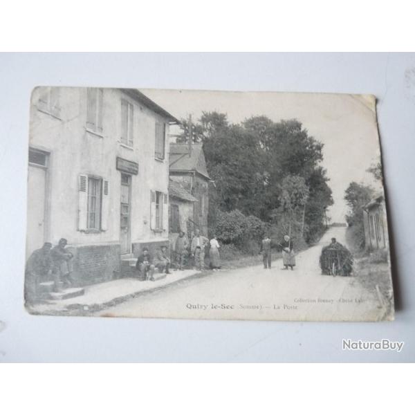 CPA 80 Quiry le - Sec ( La Poste )