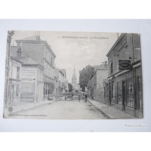 CPA 51 Mourmelon-le-Grand La rue de Ch�lons