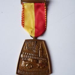 Insigne Pompier Poste Permanent Genève 1982