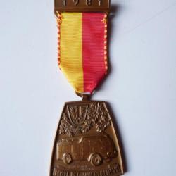 Insigne Pompier Poste Permanent Genève 1981