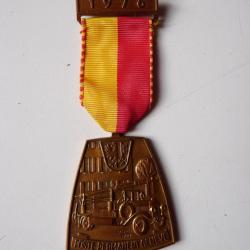 Insigne Pompier Poste Permanent Genève 1976