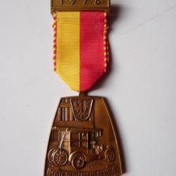 Insigne Pompier Poste Permanent Genève 1975