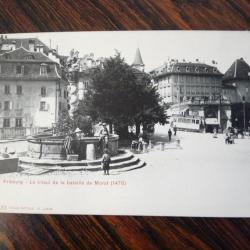 CPA - Fribourg - Le tilleul de la bataille de Morat