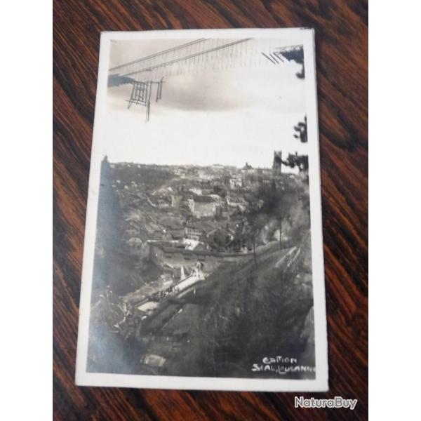 CPA Fribourg - Catastrophe Pont