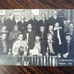 CPA Les Bredouillards. Concours de P&ecirc;che 1929