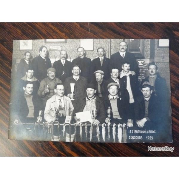 CPA Les Bredouillards. Concours de P�che 1929