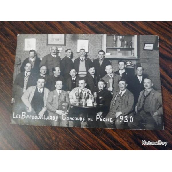 CPA Les Bredouillards. Concours de Pche 1930