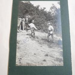 Photographie ancienne guerre 1914-16 poilus militaria