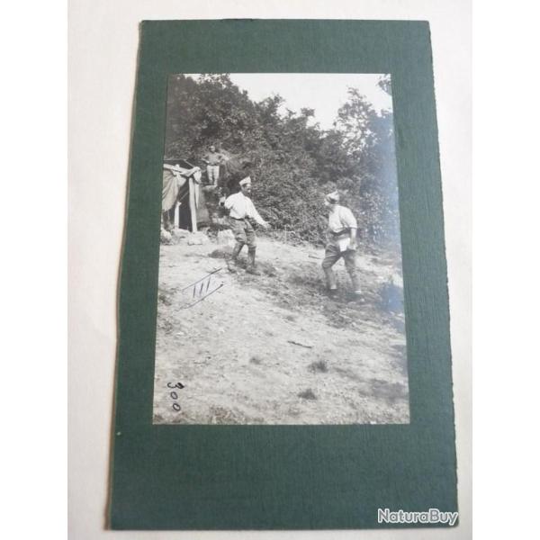 Photographie ancienne guerre 1914-16 poilus militaria