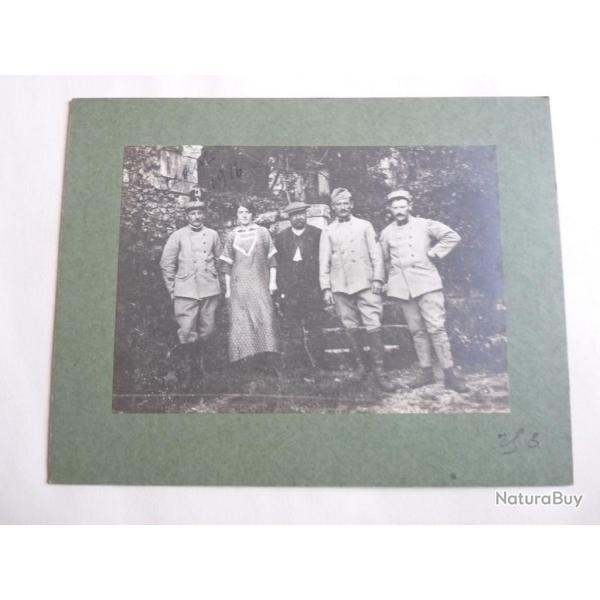 Photographie ancienne guerre 1914-18 poilus militaria