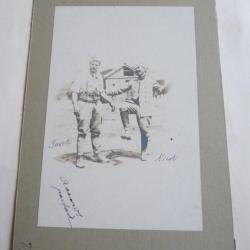 Photographie guerre 1914-18 poilus militaria