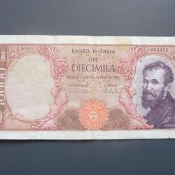 Billet 10000 Lire 1962-73 Italie