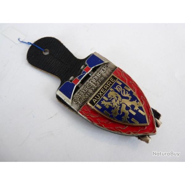 Insigne Pompier Auxerre