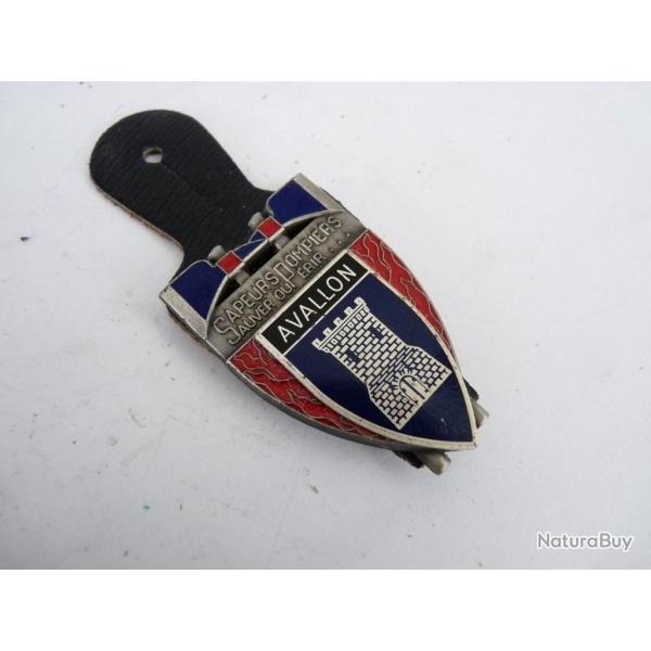 Insigne Pompier Avallon