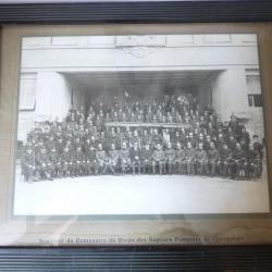 Ancienne Photo de Pompiers 1925
