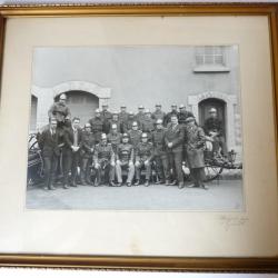 Ancienne Photo de Pompiers