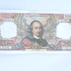 Billet 100 Francs CORNEILLE U.5-7-1973.U.  Q.748  67621