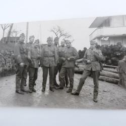 Carte photo Suisse Militaria Zurich Carte Postale