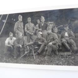 Carte photo Suisse Militaria Zurich Carte Postale