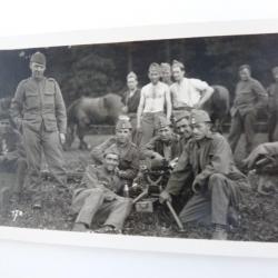 Carte photo Suisse Militaria Zurich Carte Postale