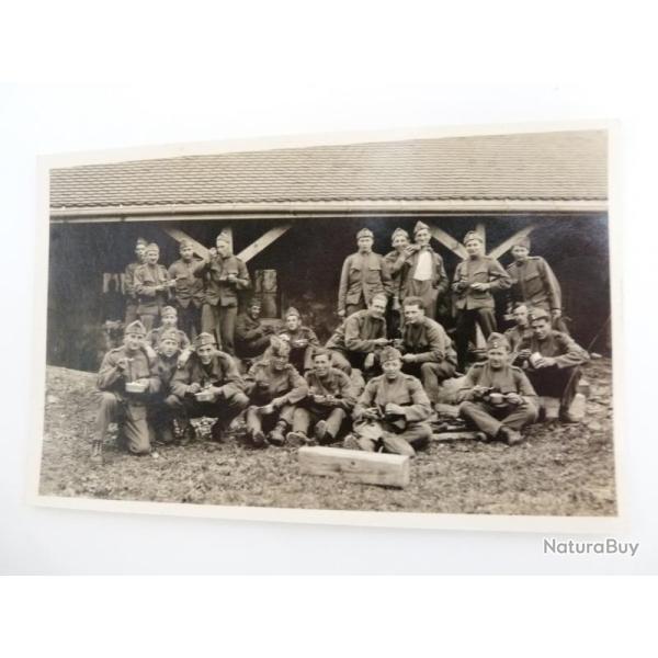 Carte photo Suisse Militaria Zurich Carte Postale