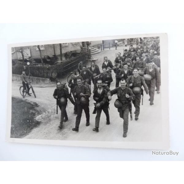 Carte photo Suisse Militaria Zurich Carte Postale