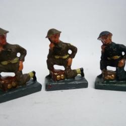 Soldat DURSO Téléphone Militaire Jouet Militaria (x3)