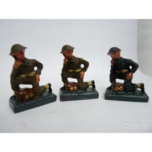 Soldat DURSO T�l�phone Militaire Jouet Militaria (x3)
