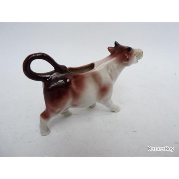 Pot a cr�me porcelaine vache Art de la table