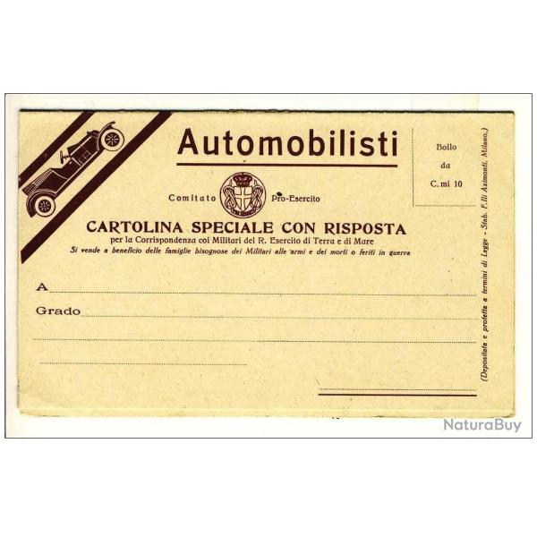 CP Italia correspondance Militaire Automobilisti Comitato