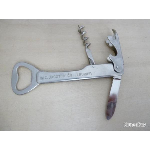 Tire-bouchon Publicit JACOT Couteau
