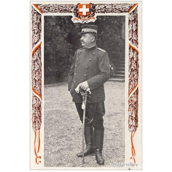 CPA C�l�brit� G�n�ral WILLE Suisse Guerre 1914-18