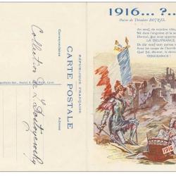 CP illustr&eacute;e BOTREL Th&eacute;odore Guerre 1914-18