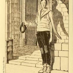 CPA illustr&eacute;e Fran&ccedil;ois MERCEY Guerre Mort vivant Patrie Satire RARE