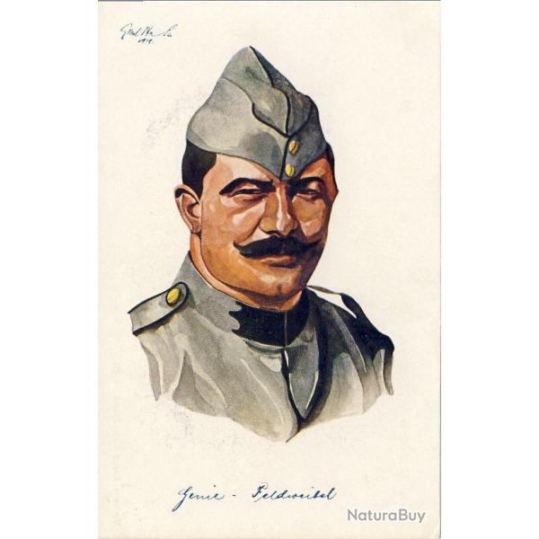 CPA illustr�e Emil NAFER Serie Schweizer milit�rtypen Suisses Guerre N�231