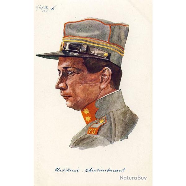 CPA illustr�e Emil NAFER Serie Schweizer milit�rtypen Suisses Guerre N�230