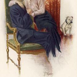 CPA illustr&eacute;e Couple amoureux guerre The Spoils of war