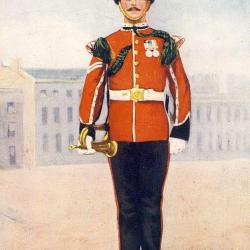 CPA MILITARIA illustrateur Oilette Royal Welsh Fusiliers Bugler