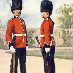 CPA MILITARIA illustrateur Oilette Royal Welsh Fusiliers Privates