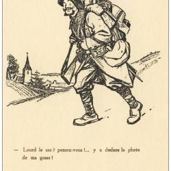 CPA Illustr&eacute;e FAIVRE Jules Abel 105 Guerre 1914-18