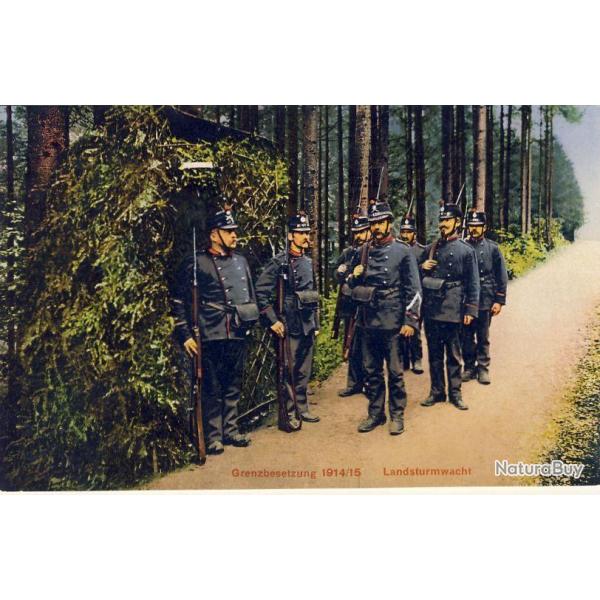 CPA Militaria Arm�e Suisse Guerre Garde de Landsturm Landsturmwatch