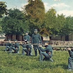 CPA militaria Arm&eacute;e Suisse Exercices de tir Ziel Uebung
