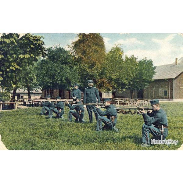 CPA militaria Arm�e Suisse Exercices de tir Ziel Uebung