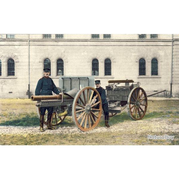 CPA militaria Arm�e Suisse Artillerie