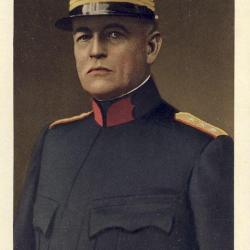 CPA Colonel DE LOYS Commandant de la II&egrave;me division Militaria Uniforme