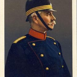 CPA Militaria Suisse Colonel Bornand Commandant de la 1&egrave;re division