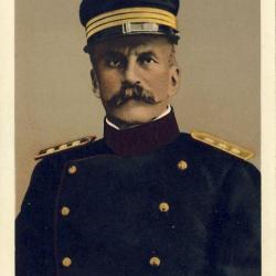 CPA Militaria Suisse Oberst Iselin Kommandant des 2. Armeekorps