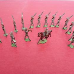 Soldats de plomb 1/2 rond de bosse Jouet miniature