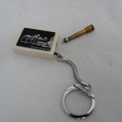 Ancien Briquet Allumette &eacute;ternelle Porte Cl&eacute; Ch&acirc;teau de Chillon