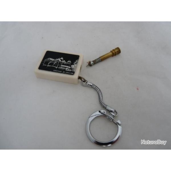 Ancien Briquet Allumette �ternelle Porte Cl� Ch�teau de Chillon